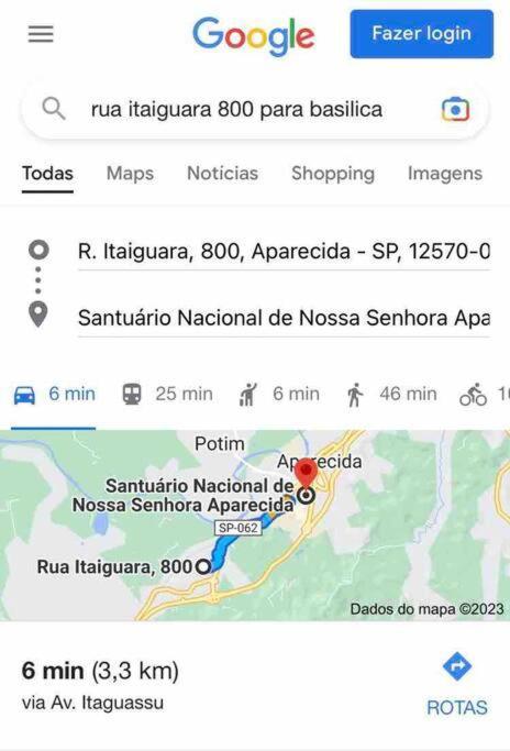 Casa S Benedito Familiar -6Min Basilica Aparecida Aparecida  Buitenkant foto